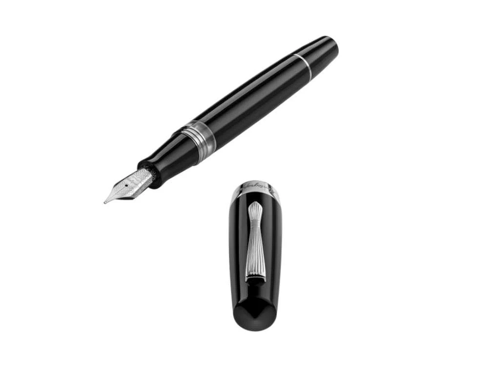 Montegrappa Elmo 02 Plus Night Fountain Pen, Steel Nib, ISE2R-A-010 - Image 5