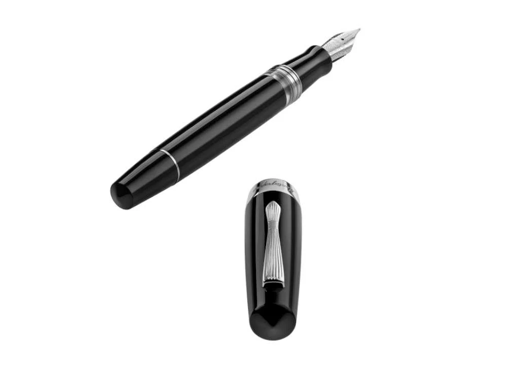 Montegrappa Elmo 02 Plus Night Fountain Pen, Steel Nib, ISE2R-A-010 - Image 6