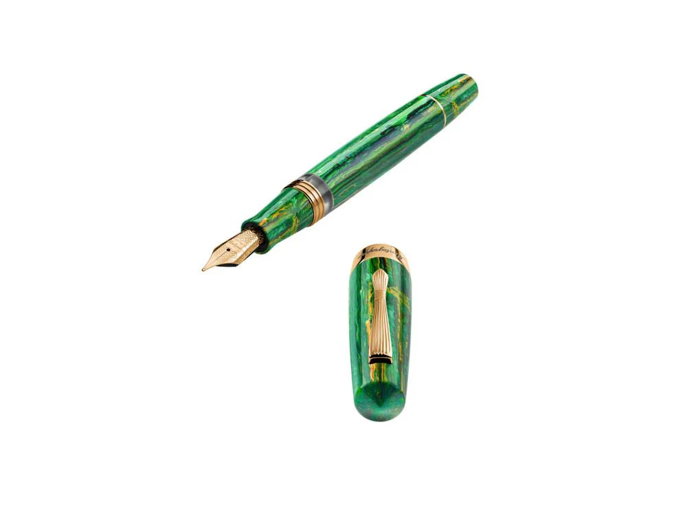 Montegrappa Elmo 02 Plus Ventorum Favonius Fountain Pen, Piston ISE2P-AG - Image 3