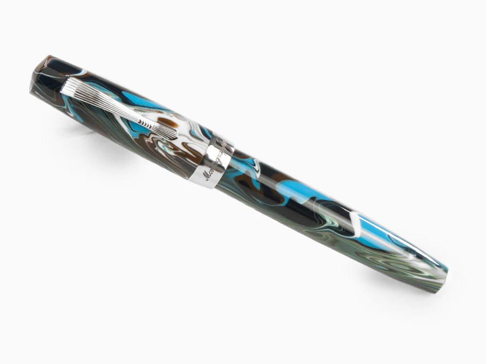 Montegrappa Elmo 02 Sorapis Rollerball pen, Resin, Stainless Steel, ISE2RRAB - Image 3