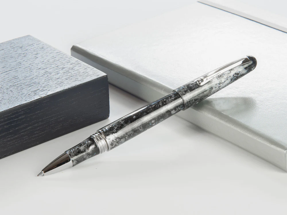 Montegrappa Elmo Ambiente Charcoal Rollerball pen, Resin, ISEERRIC - Image 3