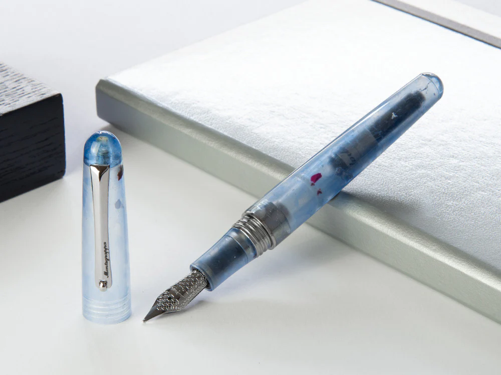 Montegrappa Elmo Ambiente Ocean Fountain Pen, Resin, ISEER-ID - Image 2