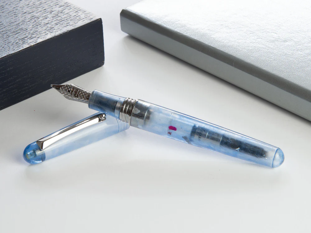 Montegrappa Elmo Ambiente Ocean Fountain Pen, Resin, ISEER-ID - Image 5