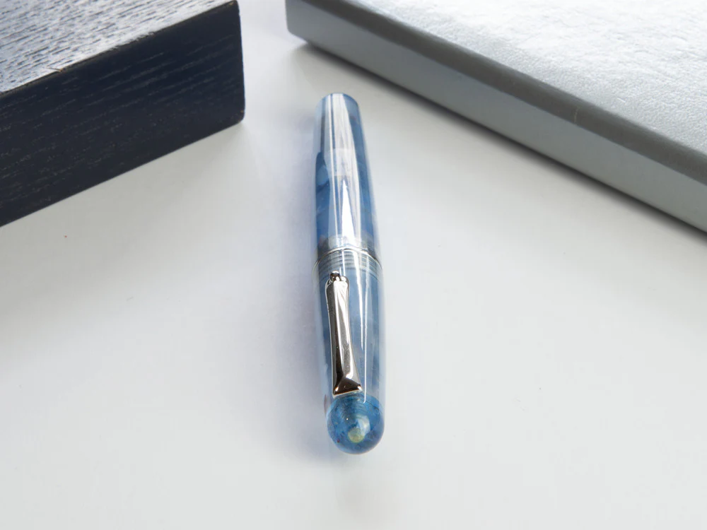 Montegrappa Elmo Ambiente Ocean Fountain Pen, Resin, ISEER-ID - Image 7