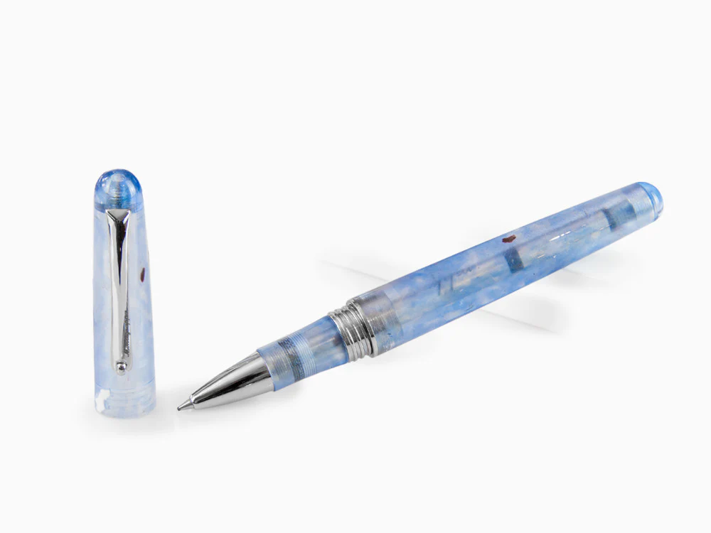Montegrappa Elmo Ambiente Ocean Rollerball pen, Stainless Steel, ISEERRID - Image 2