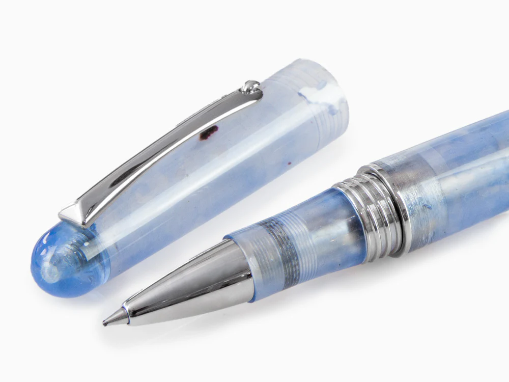 Montegrappa Elmo Ambiente Ocean Rollerball pen, Stainless Steel, ISEERRID - Image 5
