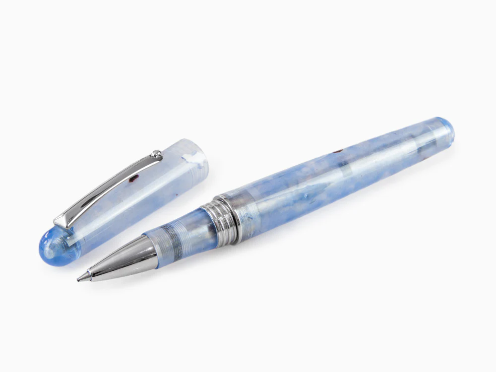 Montegrappa Elmo Ambiente Ocean Rollerball pen, Stainless Steel, ISEERRID - Image 8