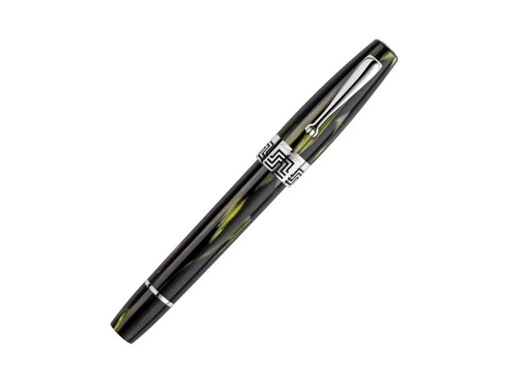 Montegrappa Extra 1930 Bamboo Black Rollerball pen, Celluloid, ISEXFRCC - Image 3