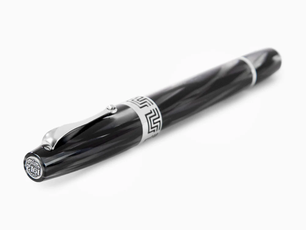Montegrappa Extra 1930 Black & White Fountain Pen, ISEXF-CH - Image 6