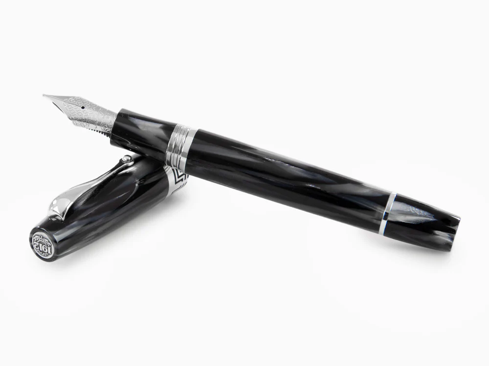Montegrappa Extra 1930 Black & White Fountain Pen, ISEXF-CH - Image 7
