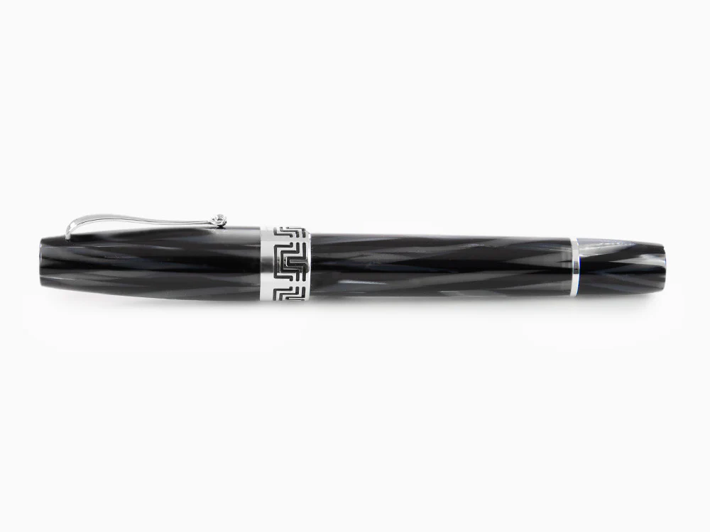Montegrappa Extra 1930 Black & White Fountain Pen, ISEXF-CH - Image 8