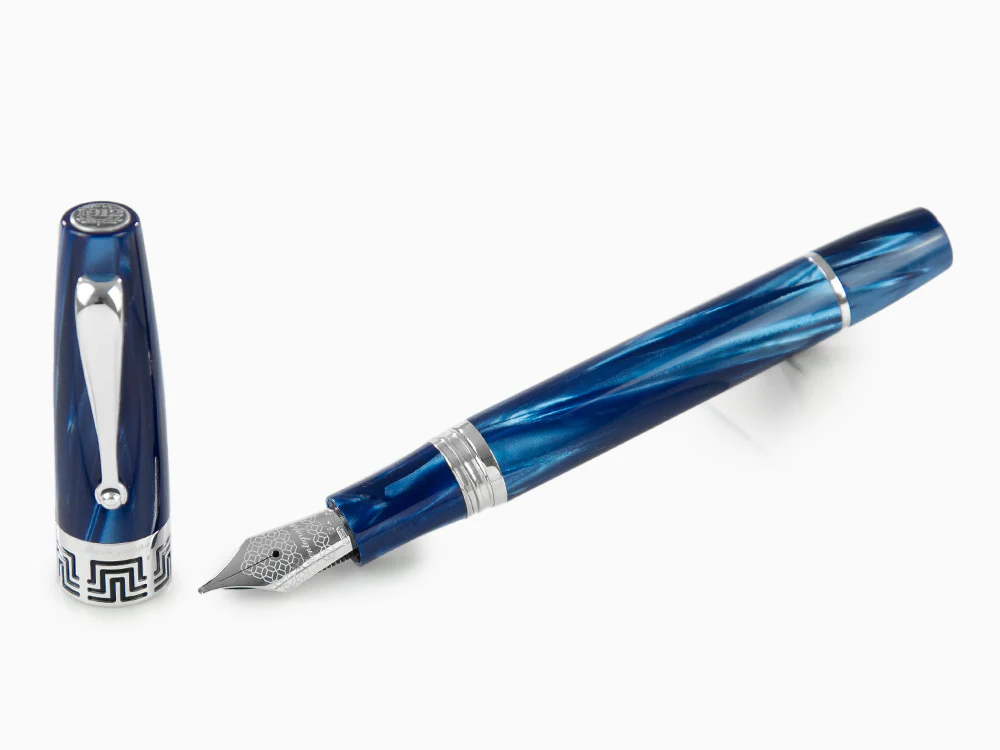 Montegrappa Extra 1930 Mediterranean Blue Fountain Pen, ISEXF-2B - Image 2