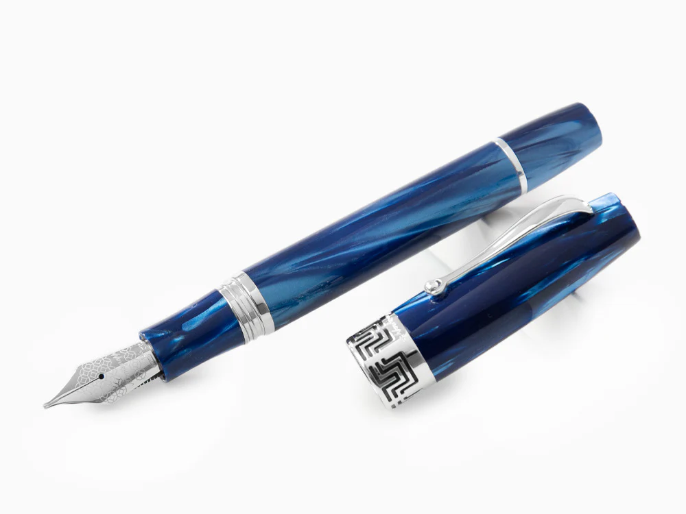 Montegrappa Extra 1930 Mediterranean Blue Fountain Pen, ISEXF-2B - Image 4