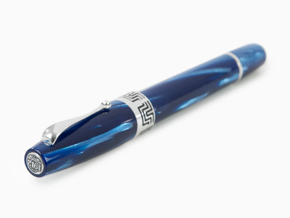 Montegrappa Extra 1930 Mediterranean Blue Fountain Pen, ISEXF-2B - Image 6