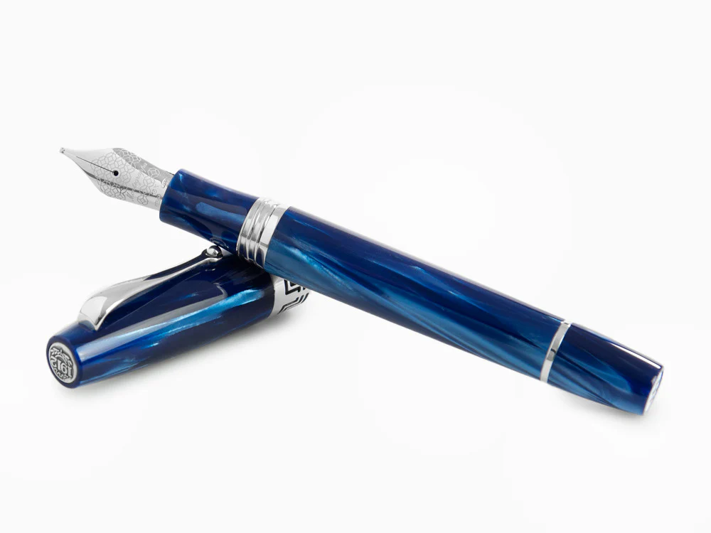 Montegrappa Extra 1930 Mediterranean Blue Fountain Pen, ISEXF-2B - Image 7