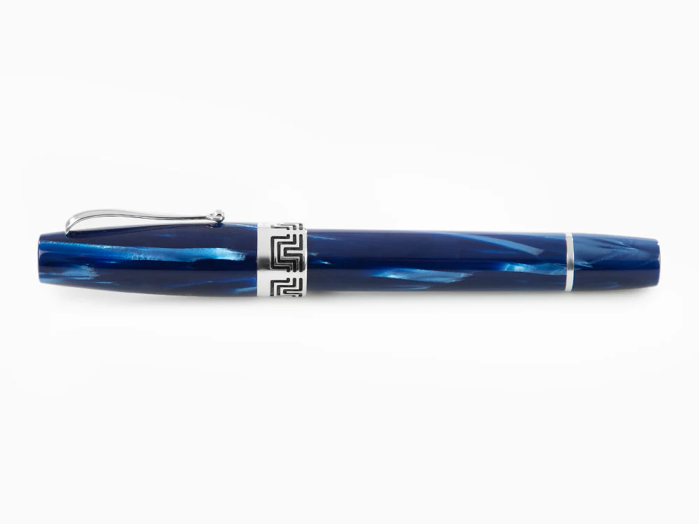 Montegrappa Extra 1930 Mediterranean Blue Fountain Pen, ISEXF-2B - Image 8