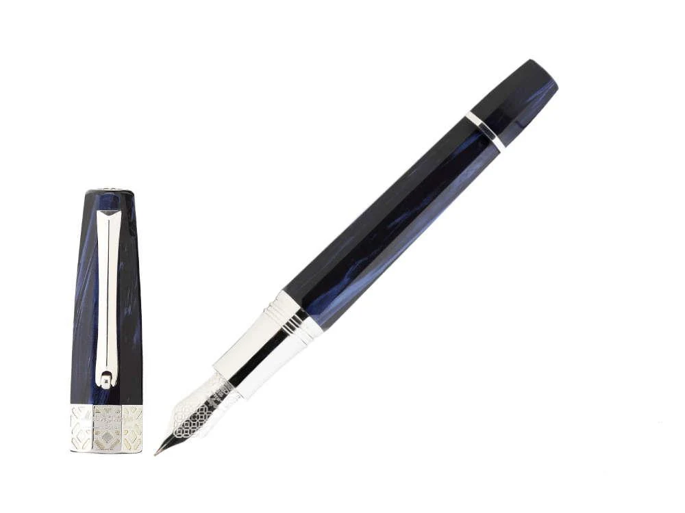 Montegrappa Extra Otto Dark Blue Fountain Pen, ISE8T-CD - Image 2