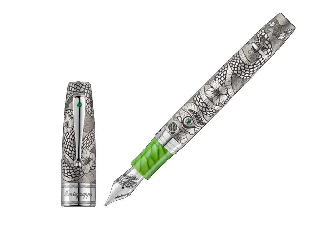 Montegrappa Extra Year of the Snake LE Fountain Pen, ISYNN-SE - Image 6