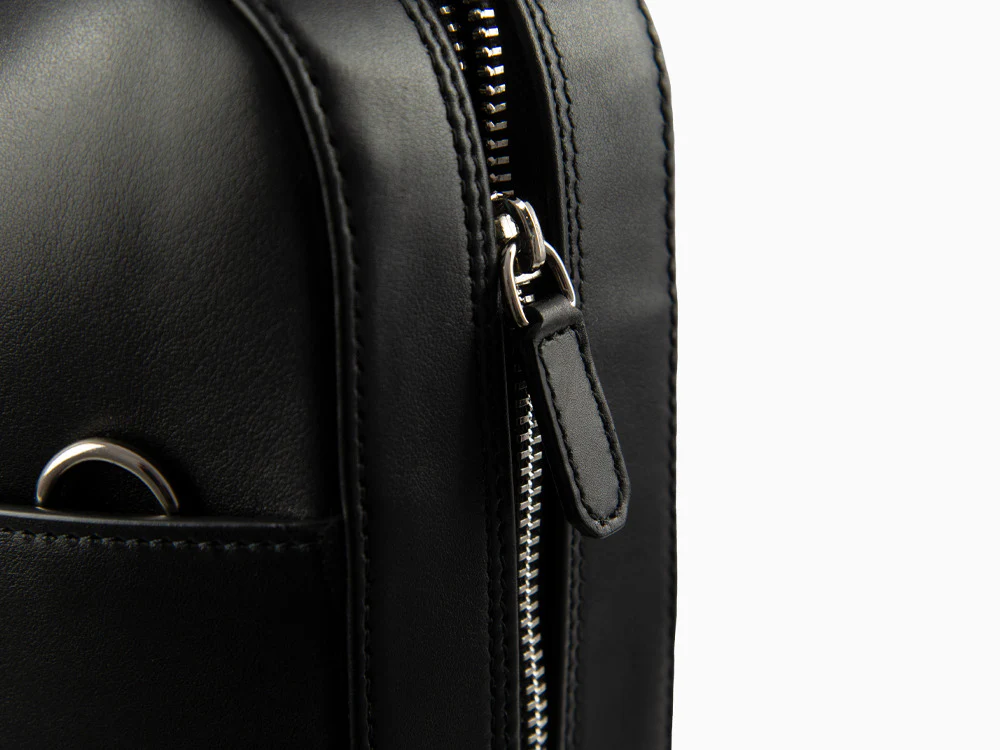 Montegrappa Laptop Bag Signet Series, Leather, Black, IC00LB03 - Image 8