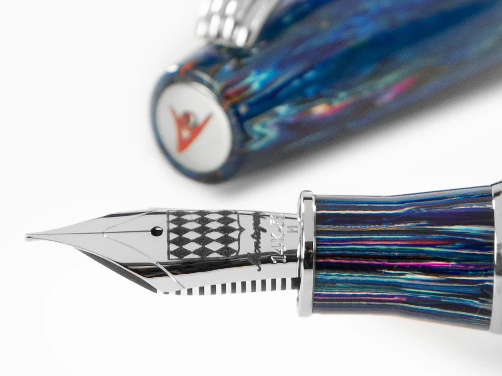 Montegrappa LE Fondation Prince Albert II Monaco Fountain Pen, IS9MA-4B - Image 5