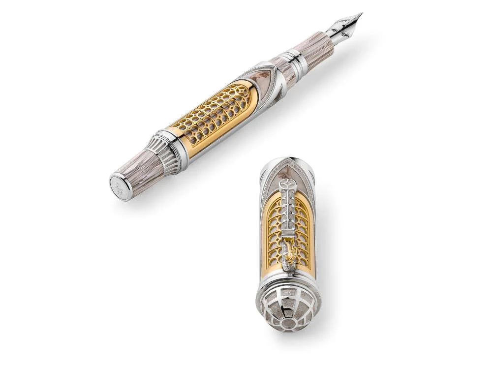 Montegrappa Michelangelo 550th Anniversary Fountain Pen, ISMHN-SE - Image 8
