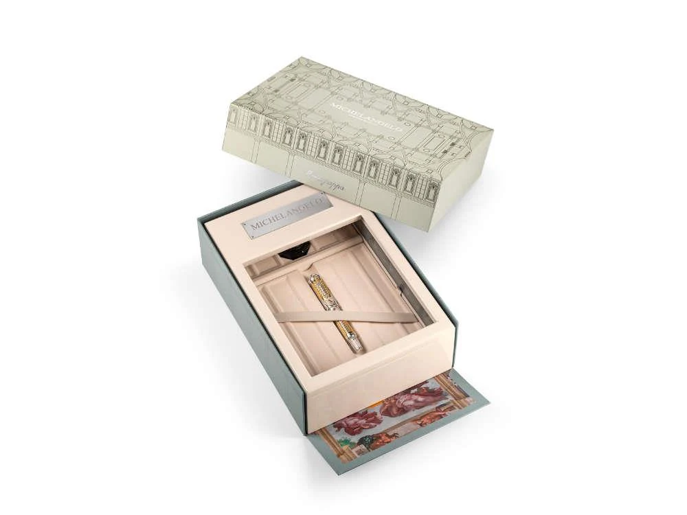 Montegrappa Michelangelo 550th Anniversary Rollerball, Limited Edition, ISMHNRSE - Image 10