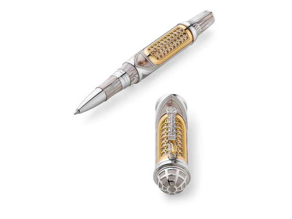 Montegrappa Michelangelo 550th Anniversary Rollerball, Limited Edition, ISMHNRSE - Image 7