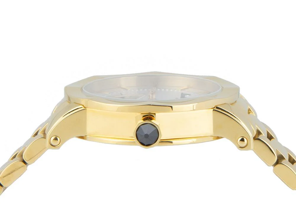 Montegrappa Nero Uno Ladies Quartz watch, Gold PVD, 36mm. 5 atm. IDLNWA14-Y - Image 6