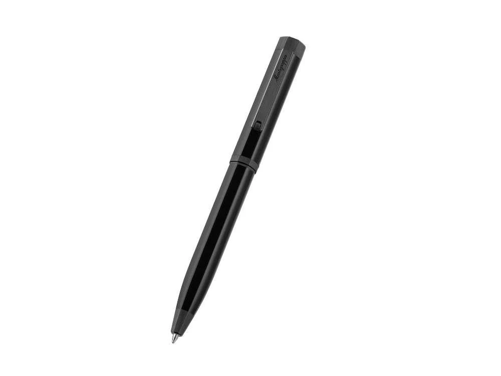 Montegrappa Otto Ballpoint pen, Acrylic Resin, Black, PVD, ISZ8IBIC - Image 2