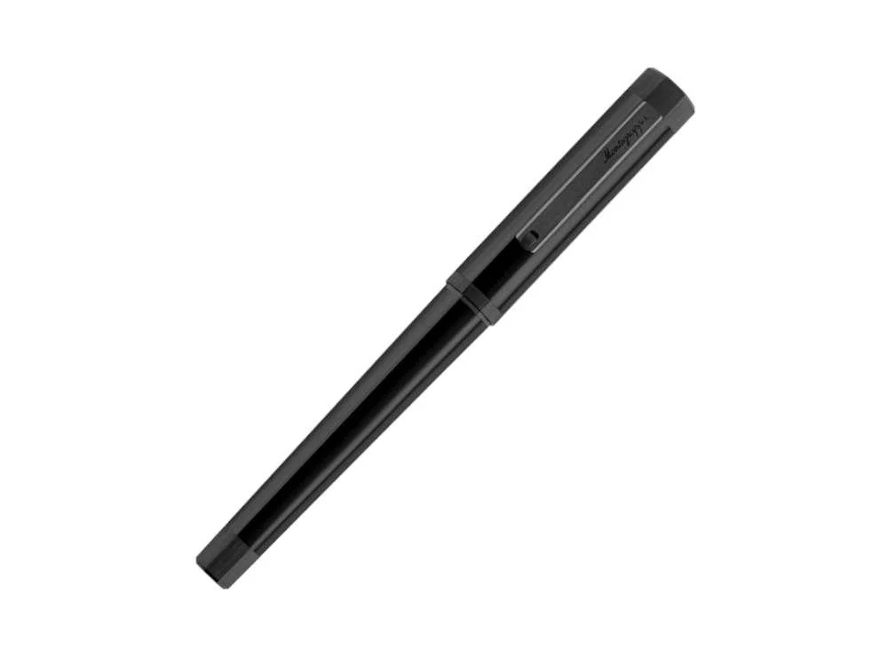 Montegrappa Otto Rollerball pen, Acrylic Resin, Black, PVD, ISZ8IRIC - Image 3