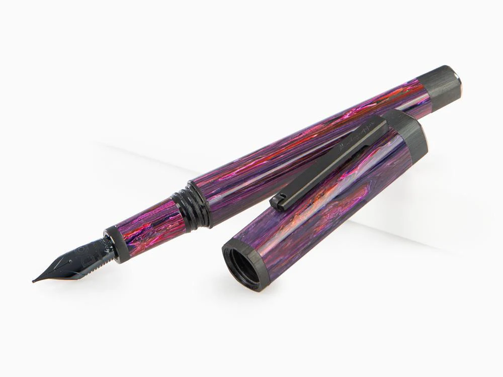 Montegrappa Quattro Stagioni Inverno Fountain Pen, Limit Ed, ISZ4I-4C-W - Image 4