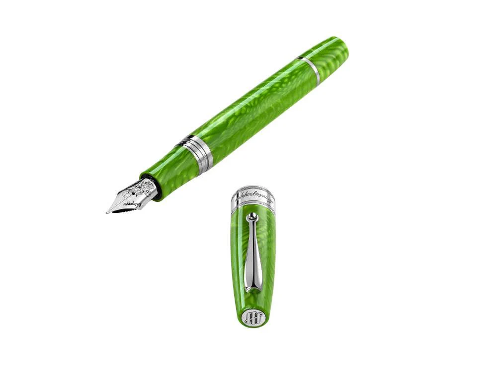 Montegrappa Regal Year Of The Dragon Green Mamba Fountain Pen, ISYDN-IG - Image 5