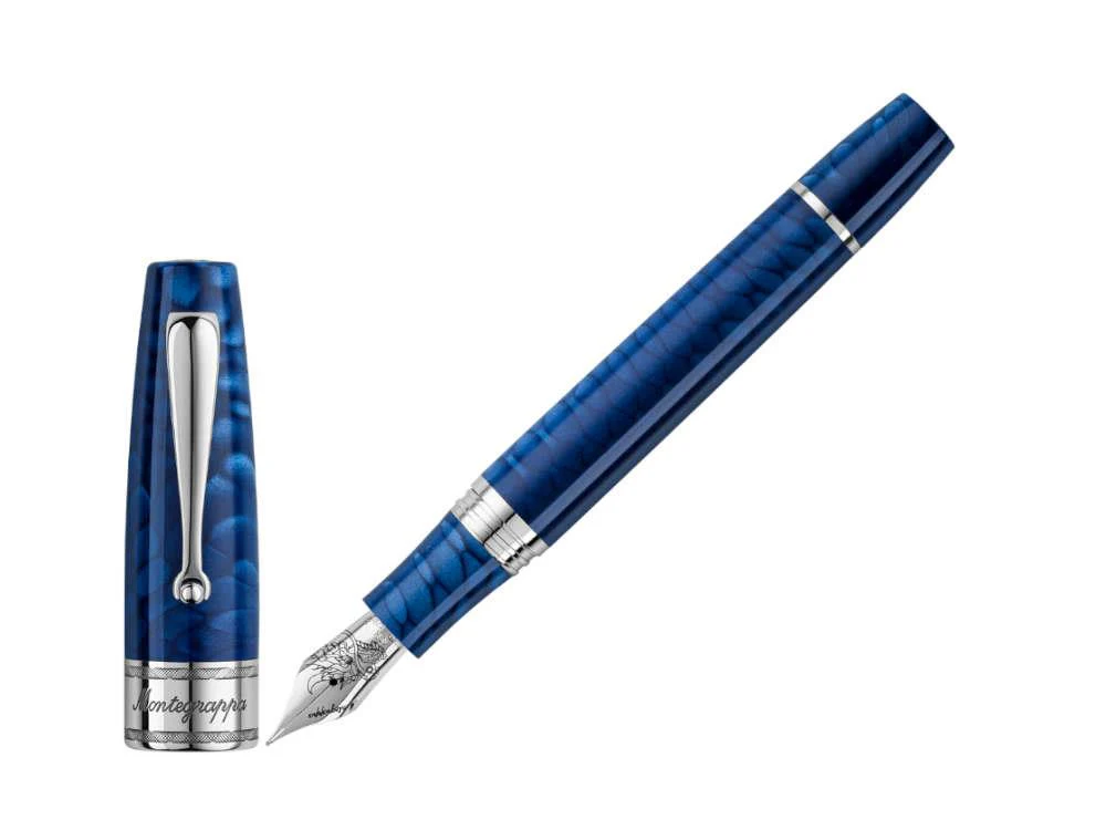 Montegrappa Regal Year Of The Dragon Indigo Fountain Pen, LE, ISYDN-IB-2 - Image 2