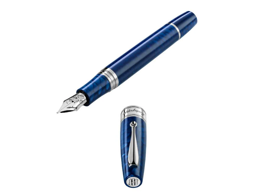 Montegrappa Regal Year Of The Dragon Indigo Fountain Pen, LE, ISYDN-IB-2 - Image 5