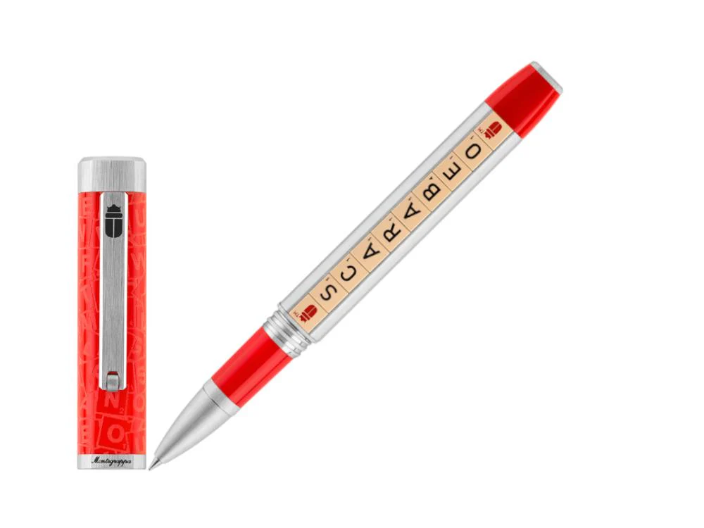 Montegrappa Scarabeo Rollerball pen, Limited Edition, ISSCNRIP - Image 2