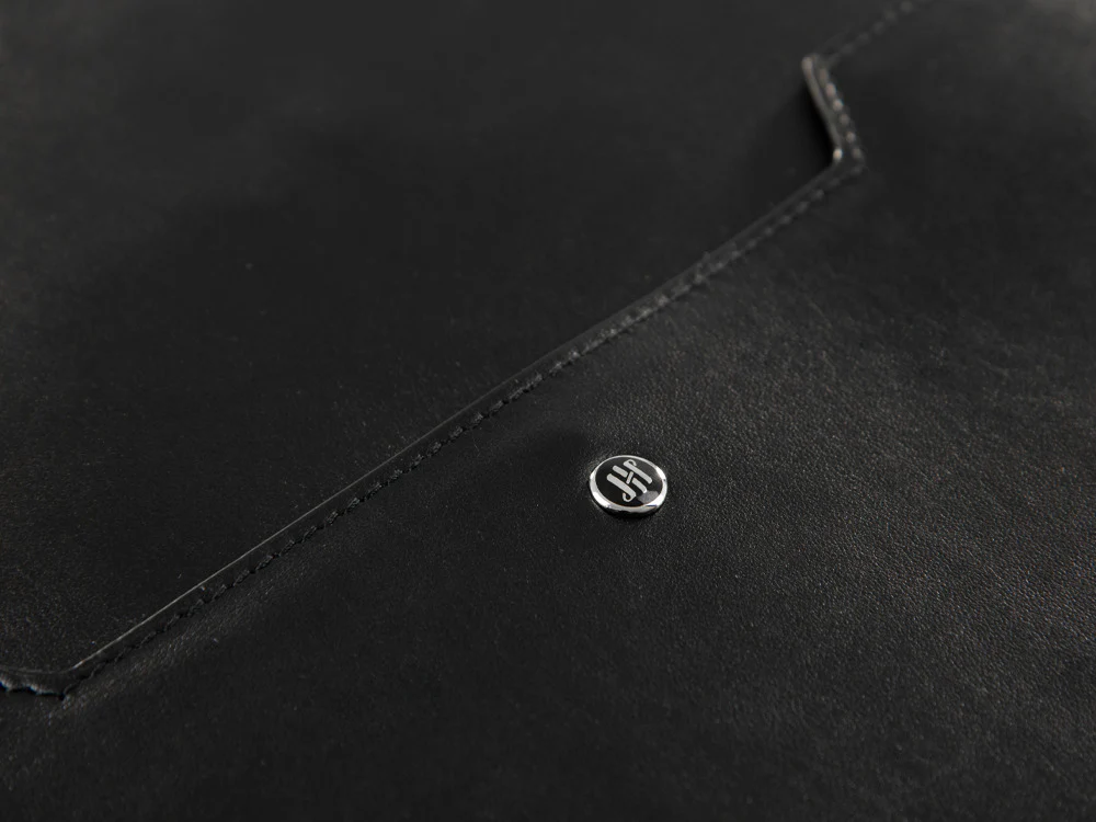 Montegrappa Signet Series Backpack, Leather, Black, Zip, IC00BP00 - Image 7