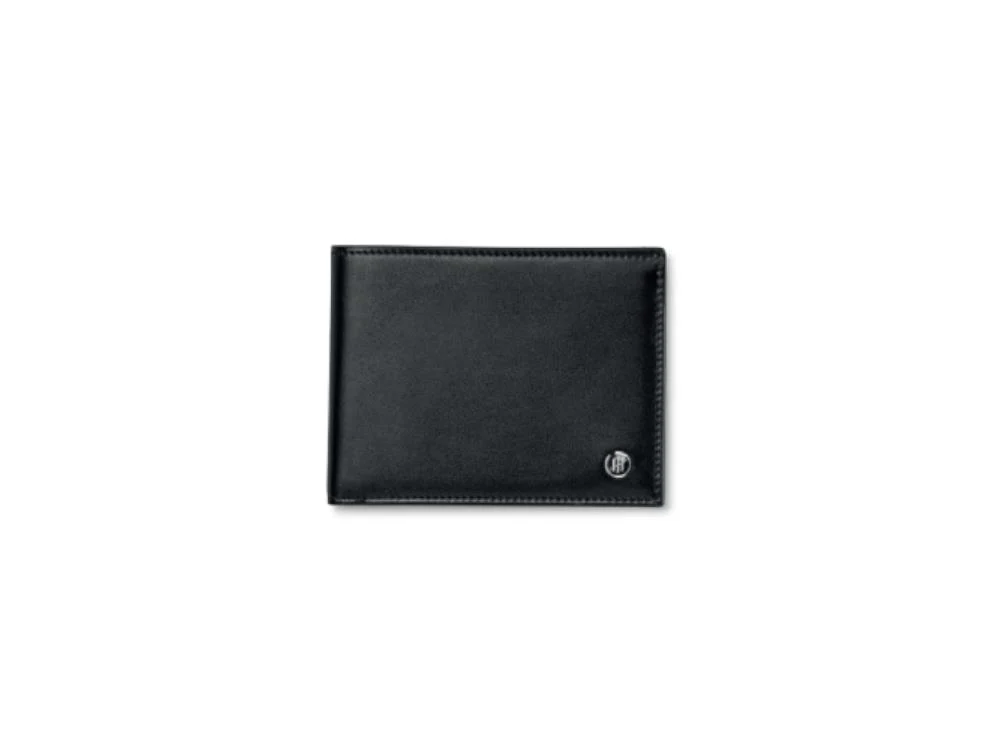 Montegrappa Signet Series Forex Wallet, Black, Leather, Cards, IC00WA00 - Image 2