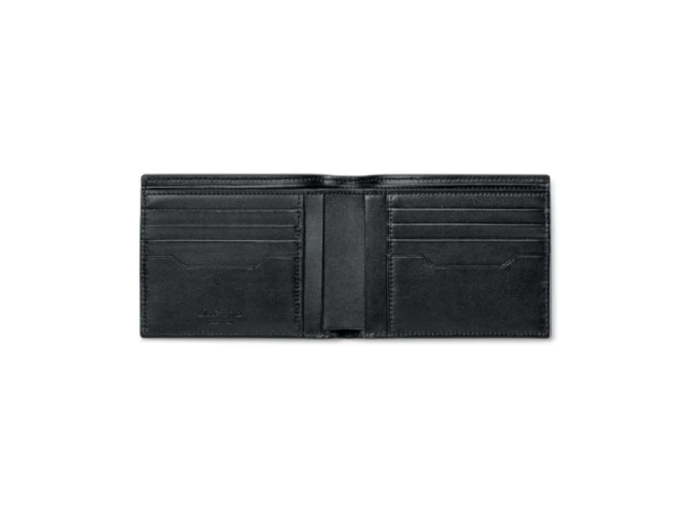Montegrappa Signet Series Forex Wallet, Black, Leather, Cards, IC00WA00 - Image 4