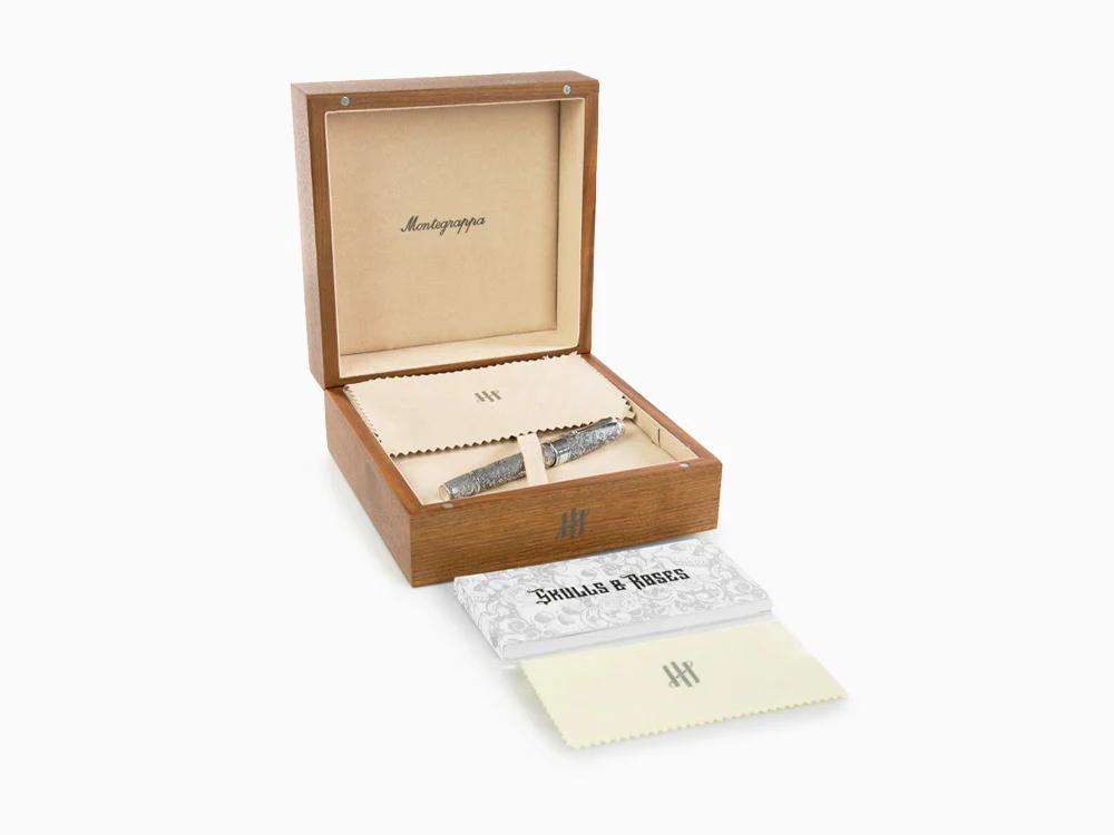 Montegrappa Skulls & Roses Fountain Pen, Limited Edition, ISSKN-SE - Image 10