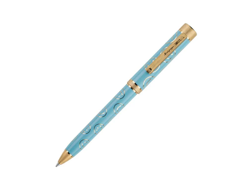 Montegrappa Smiley Heritage The Sourire Ballpoint pen, Gold plated, ISZESBYS - Image 2
