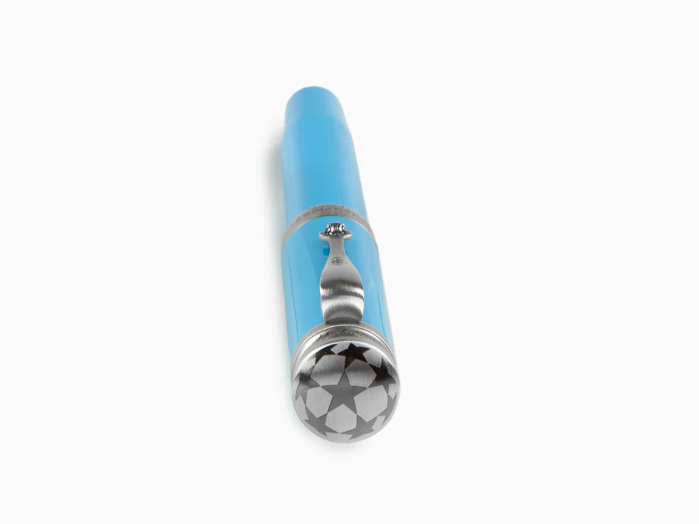 Montegrappa UEFA Champions League Fountain Pen, Blue Resin, ISUBN-AA - Image 6
