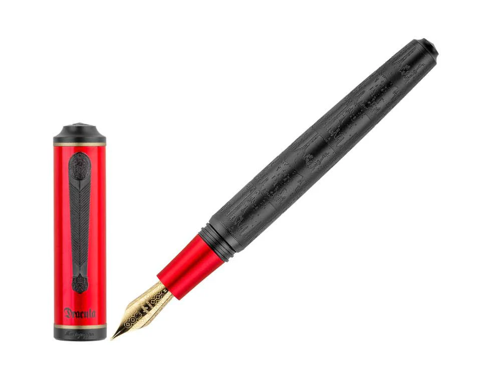 Montegrappa Universal Monsters Dracula Fountain Pen, ISDLR-IR