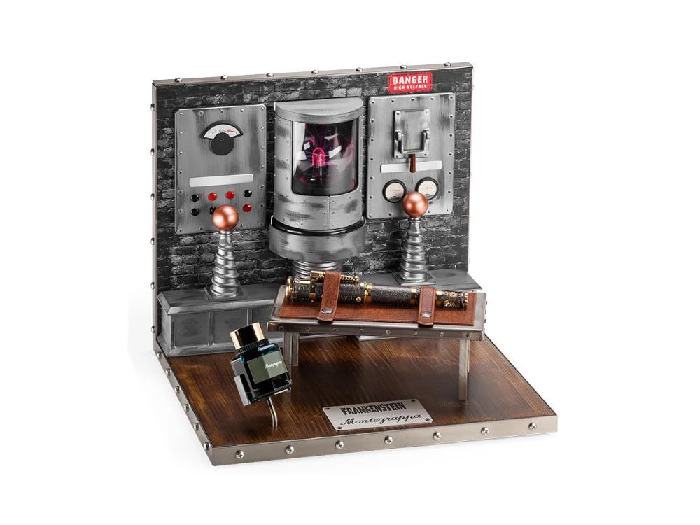 Montegrappa Universal Monsters Frankenstein L.E. Fountain Pen, ISFKN-BE - Image 5