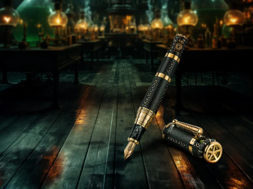 Montegrappa Universal Monsters Frankenstein L.E. Fountain Pen, ISFKN-BE - Image 6