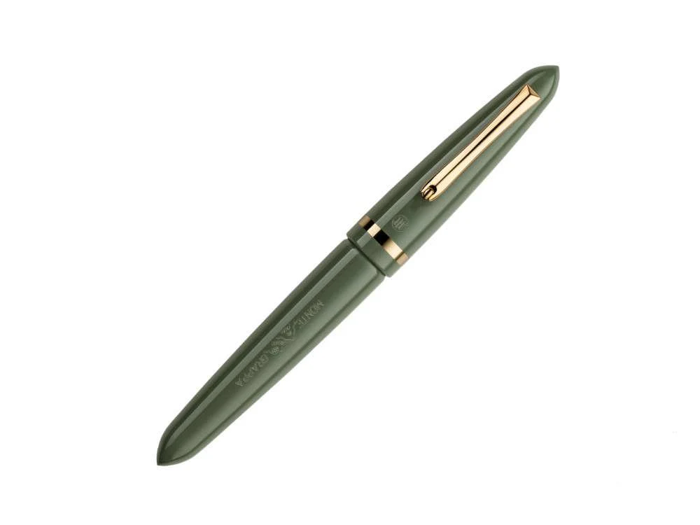Montegrappa Venetia Fountain Pen, Green, 14k Gold Flex, ISVEN-XG-2 - Image 3