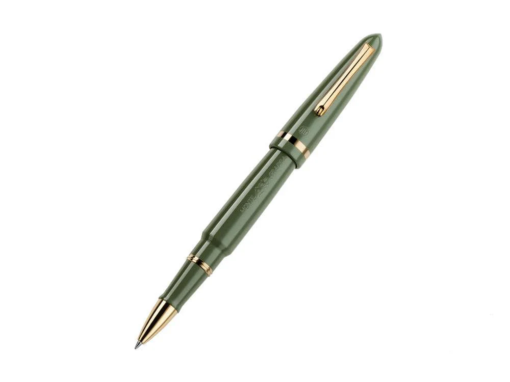 Montegrappa Venetia Lagoon Rollerball pen, Green, Gold plated, ISVENRAG-2 - Image 4