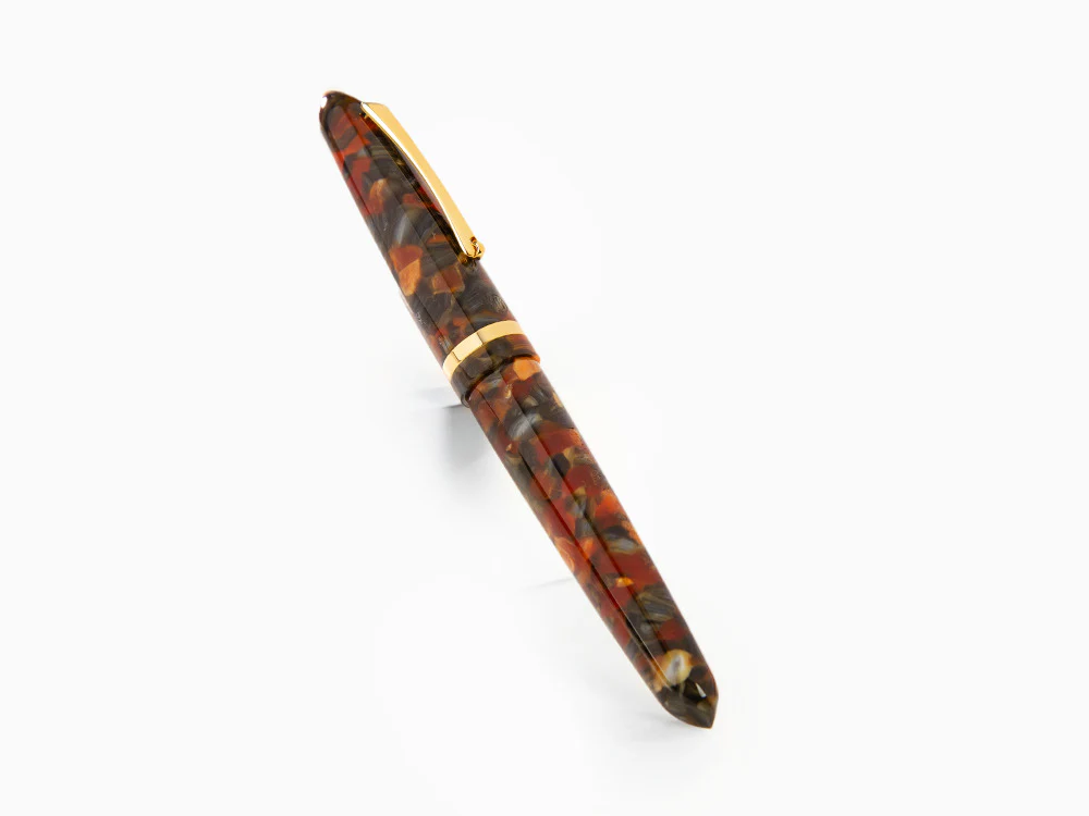 Montegrappa Venetia Plume Agate Fountain Pen, Stainless Steel, ISVEN_AJ - Image 3