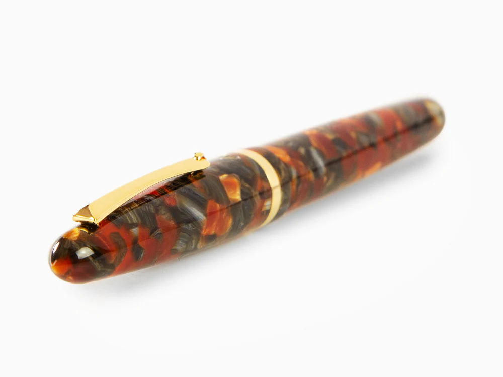 Montegrappa Venetia Plume Agate Fountain Pen, Stainless Steel, ISVEN_AJ - Image 6