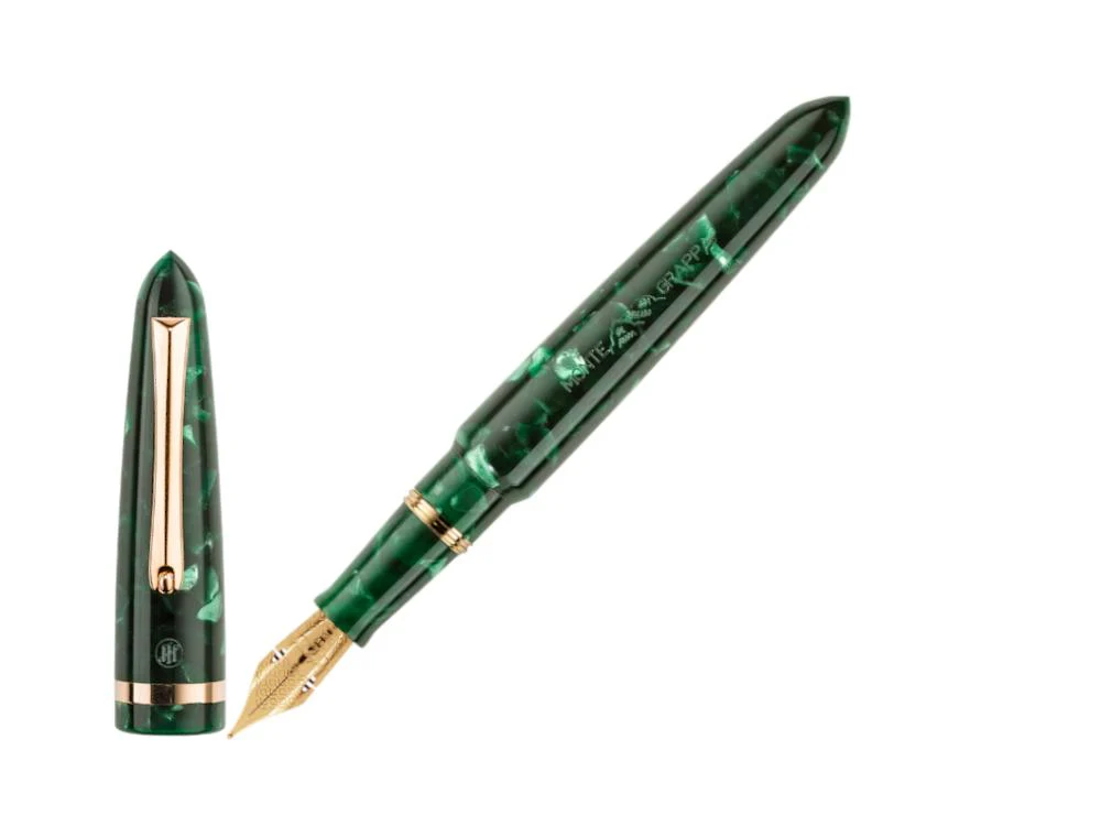 Montegrappa Venetia Vintage Conifer Fountain Pen,14k Flex Gold, ISVEN-XG - Image 2