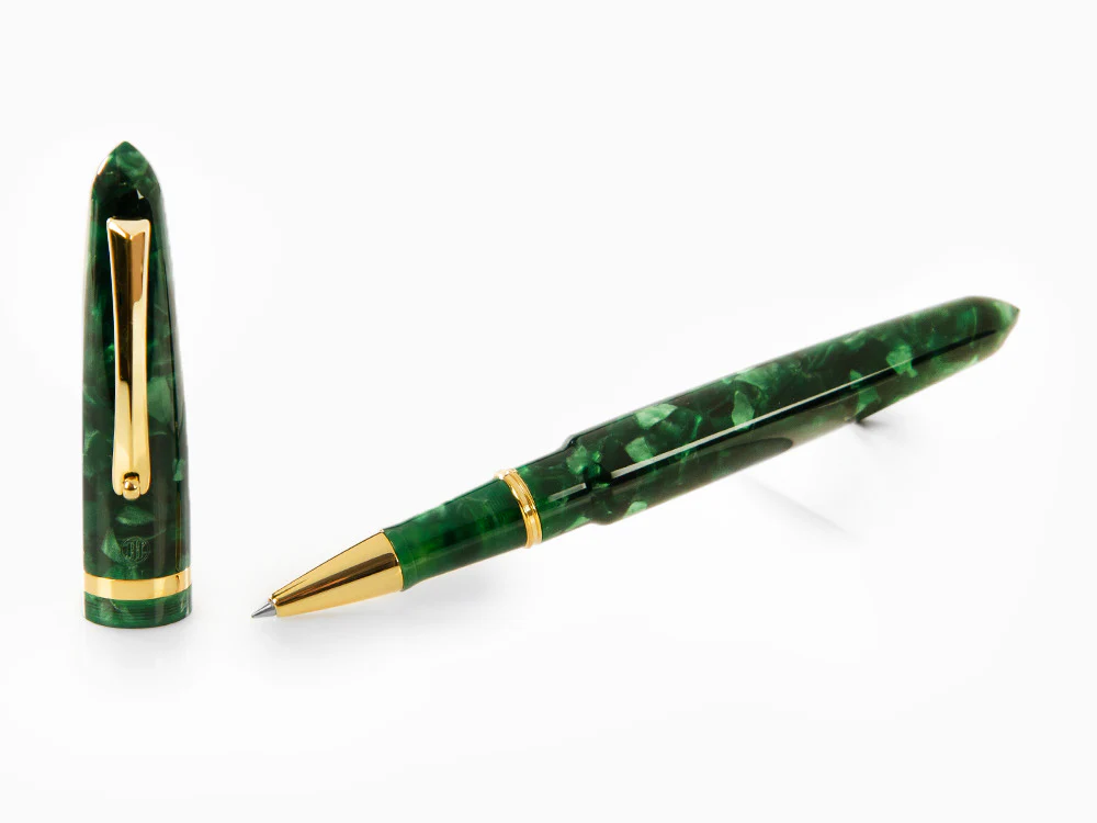 Montegrappa Venetia Vintage Conifer  Rollerball pen, Green, ISVENRAG - Image 2
